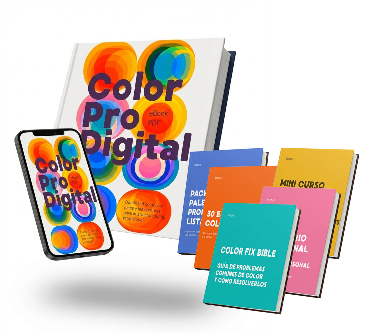 Color Pro Digital: metodología para dominar el color, las luces y las sombras.